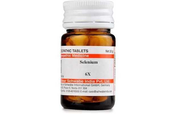 Schwabe Selenium Trituration Tablet 6X 20gm