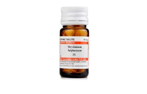 Schwabe Strychninum sulphuricum Trituration Tablet 3X