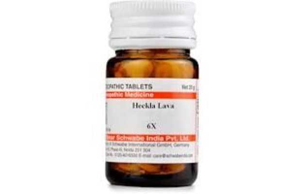 Schwabe Hekla lava Trituration Tablet 6X