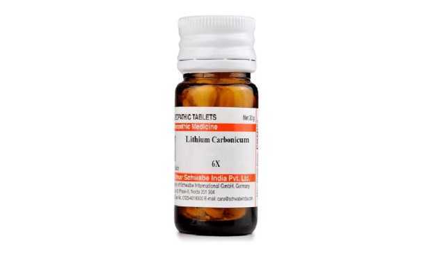 Schwabe Lithium carbonicum Trituration Tablet 6X