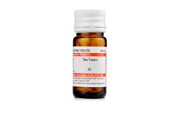 Schwabe Nux vomica Trituration Tablet 6X