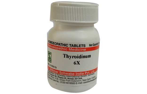 Schwabe Thyroidinum Trituration Tablet 6X