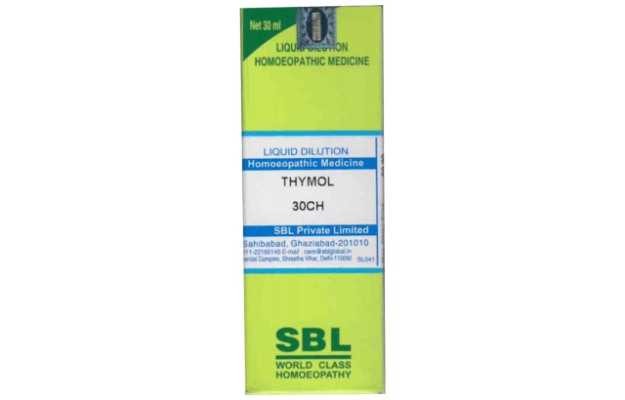 SBL Thymolum Dilution 30 CH