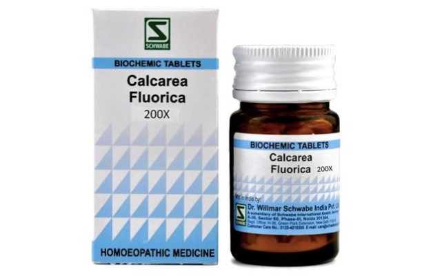 Schwabe Calcarea fluorica Biochemic Tablet 200X 20g