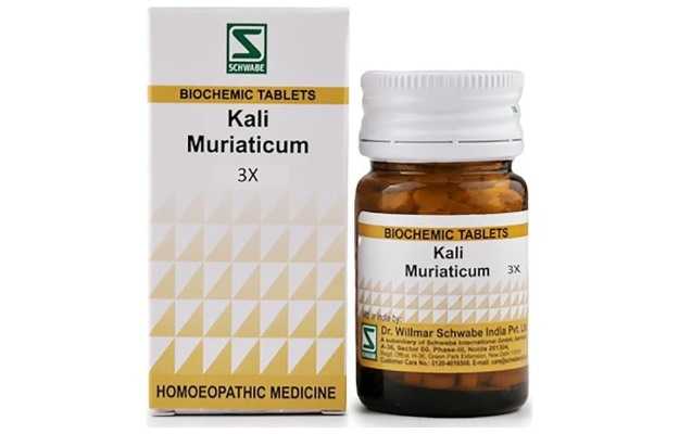 Schwabe Kali muriaticum Biochemic Tablet 3X 20g