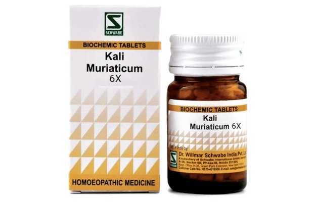 Schwabe Kali muriaticum Biochemic Tablet 6X 20g