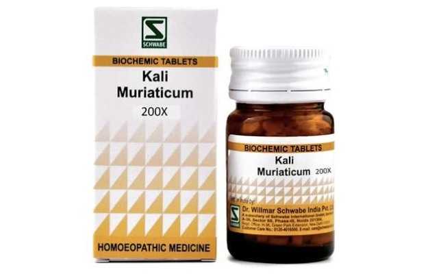 Schwabe Kali muriaticum Biochemic Tablet 200X 20g