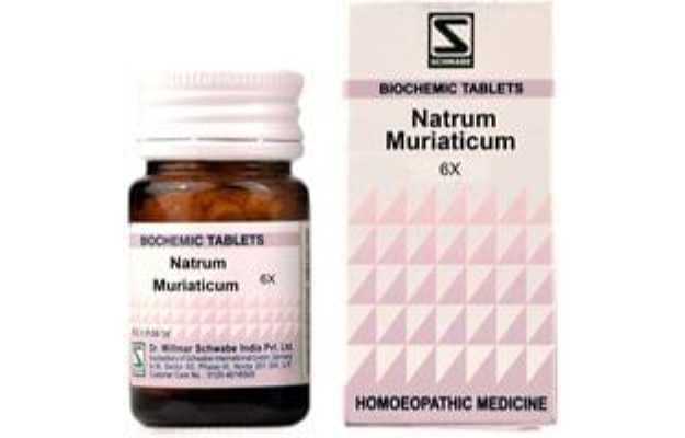 Schwabe Natrum muriaticum Biochemic Tablet 6X 20g
