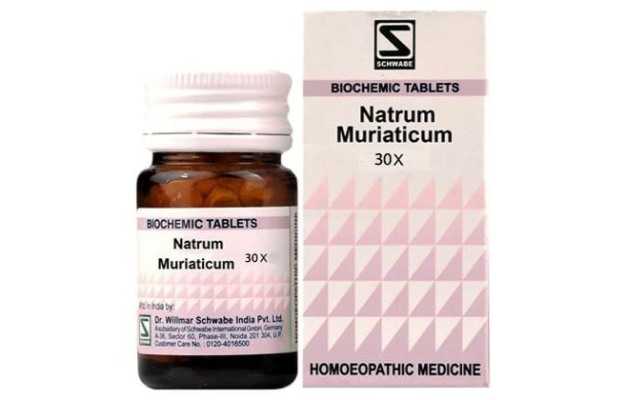 Schwabe Natrum muriaticum Biochemic Tablet 30X 20g