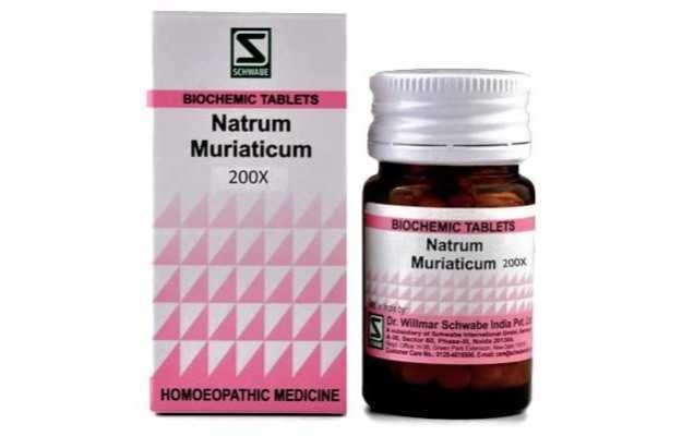 Schwabe Natrum muriaticum Biochemic Tablet 200X 20g