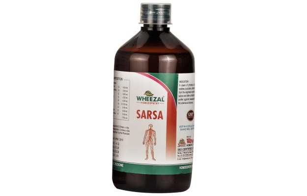 Wheezal Sarsa Syrup 200ml