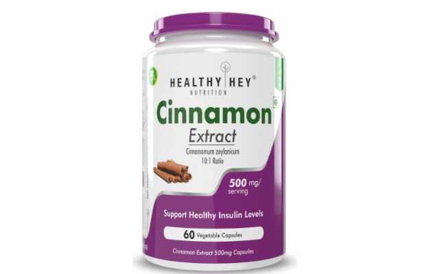 HealthyHey Nutrition Cinnamon Extract Capsule