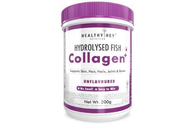 HealthyHey Nutrition Hydrolyzed Fish Collagen Powder