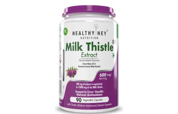  Healthy Hey Nutrition Milk Thistle Extract Capsule