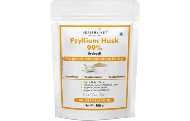 HealthyHey Nutrition Psyllium Husk Powder Jaljeera Flavour