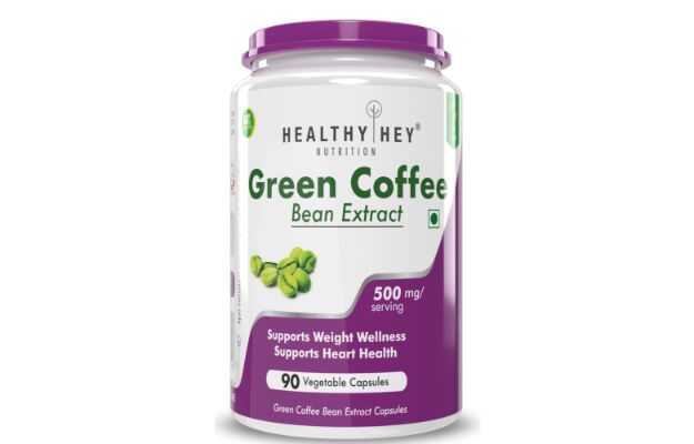 HealthyHey Nutrition Green Coffee Bean Extract Capsule