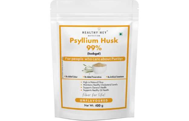 HealthyHey Nutrition Psyllium Husk Powder Unflavored