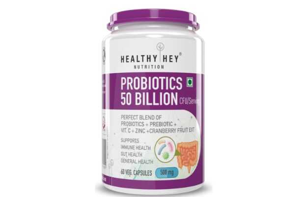 HealthyHey Nutrition Pro Biotics 50 Billion Capsule