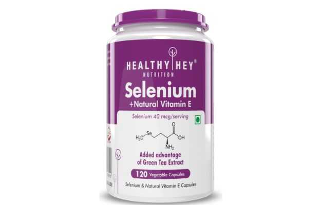 HealthyHey Nutrition Selenium Plus Natural Vitamin E Capsule