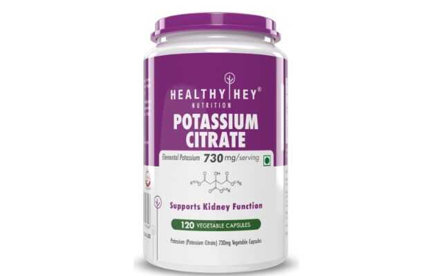 HealthyHey Nutrition Potassium Citrate Capsule