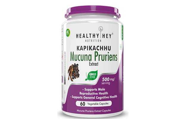 HealthyHey Nutrition Kapikachhu Mucuna Pruriens Extract Capsule