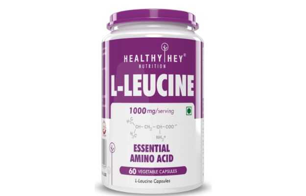 HealthyHey Nutrition L Leucine Capsules