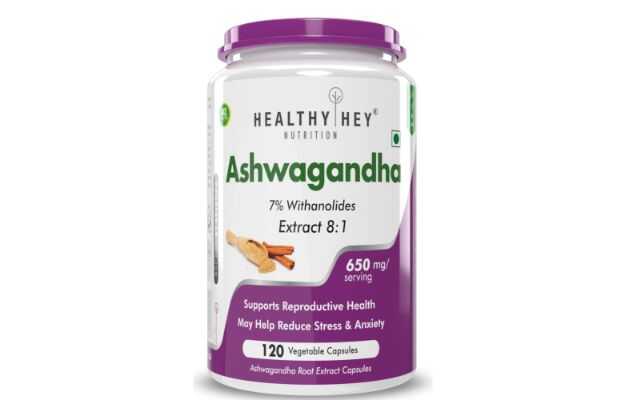HealthyHey Nutrition Ashwagandha Extract Capsule