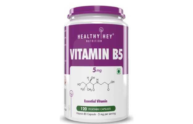 HealthyHey Nutrition Vitamin B5 Capsule