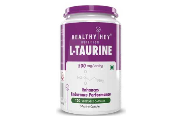 HealthyHey Nutrition L Taurine Capsule