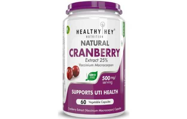 HealthyHey Nutrition Natural Cranberry Extract Capsule