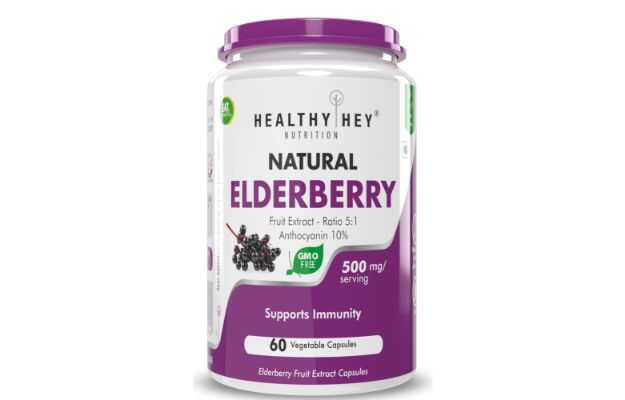 HealthyHey Nutrition Natural Elderberry Capsule