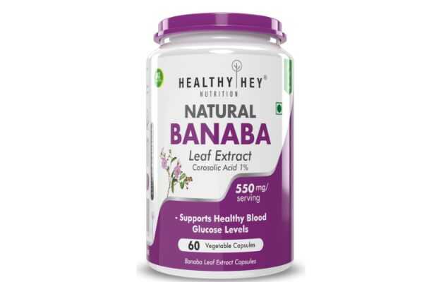 HealthyHey Nutrition Banaba Leaf Extract Capsule