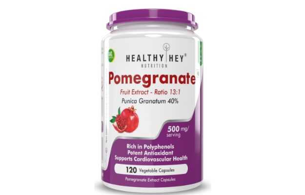 HealthyHey Nutrition Pomegranate Fruit Extract Capsule