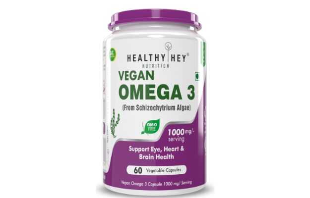  HealthyHey Nutrition Vegan Omega 3 Capsule