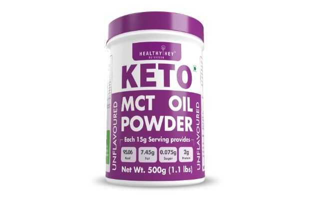HealthyHey Nutrition Keto MCT Oil Powder