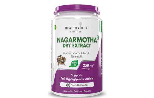 HealthyHey Nutrition Nagarmotha Dry Extract Capsule
