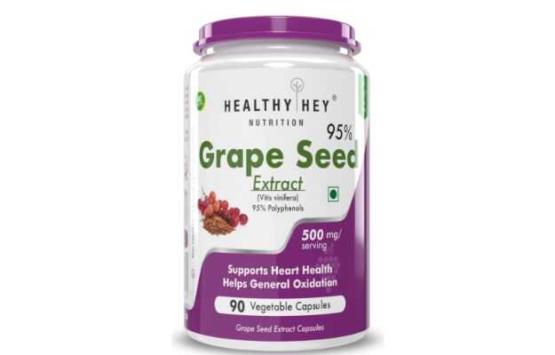 HealthyHey Nutrition Grape Seed Extract Capsule