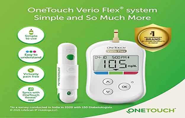 One Touch Verio Flex Glucometer Kit