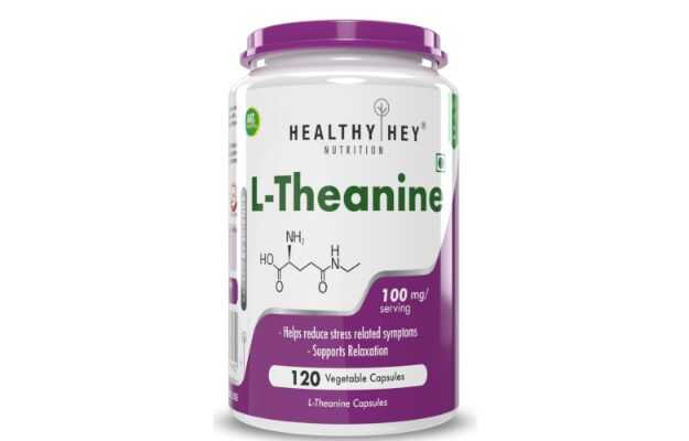 HealthyHey Nutrition L Theanine Capsule (120)