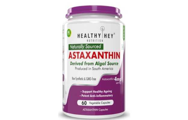 HealthyHey Nutrition Naturally Sourced Astaxanthin Capsule