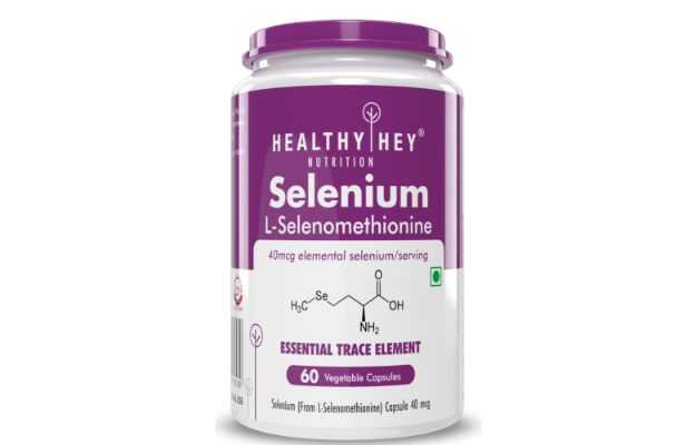 HealthyHey Nutrition Selenium L Selenomethionine Capsule