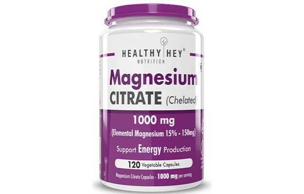 HealthyHey Nutrition Magnesium Citrate Capsule