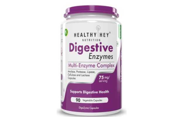 HealthyHey Nutrition Digestive Enzymes Multi Enzyme Complex Capsule (90)