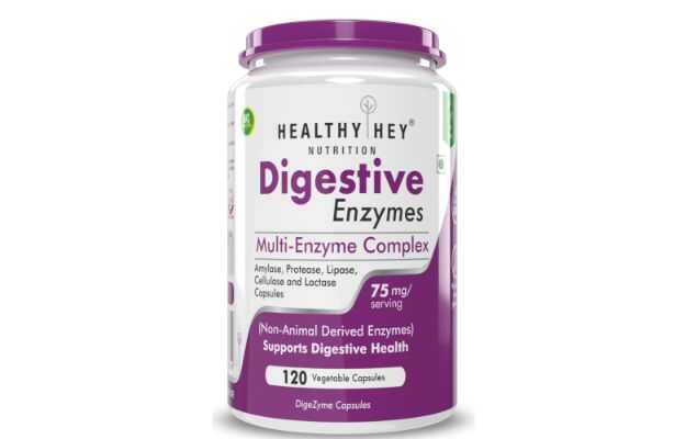 HealthyHey Nutrition Digestive Enzymes Multi Enzyme Complex Capsule (120)