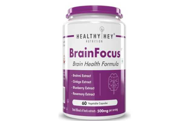 HealthyHey Nutrition BrainFocus Capsule