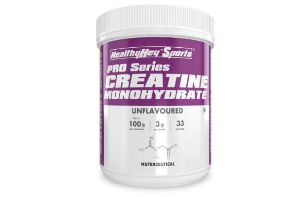 HealthyHey Nutrition Sports Pro Series Creatine Monohydrate Powder 100 Gm
