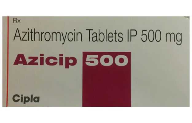 Azicip 500 Tablet (6)