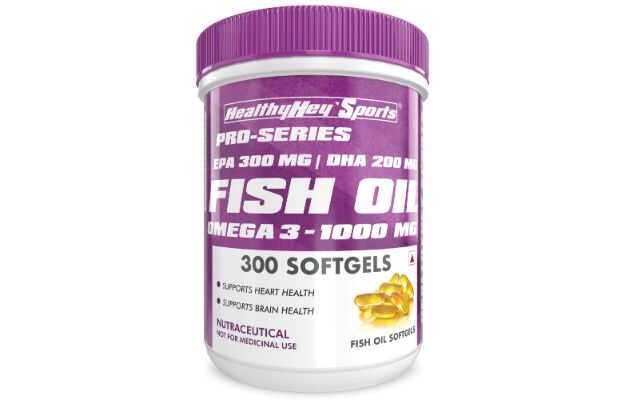 HealthyHey Nutrition Sports Omega 3 Fish Oil Capsule