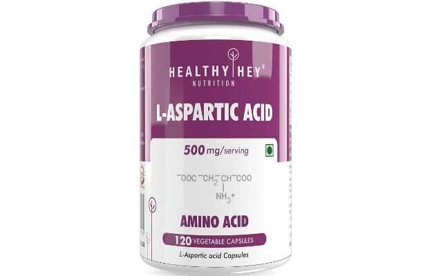 HealthyHey Nutrition L Aspartic Acid Capsule