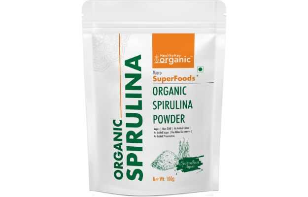 HealthyHey Nutrition Organic Spirulina Powder